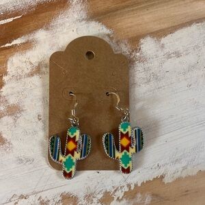 Cactus earrings